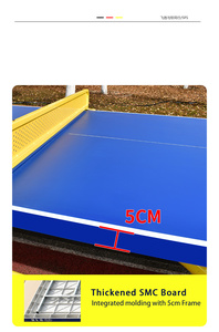 Mesa <span class=keywords><strong>de</strong></span> <span class=keywords><strong>Ping</strong></span>-<span class=keywords><strong>Pong</strong></span> para Exteriores, Resistente al Agua, Venta Directa <span class=keywords><strong>de</strong></span> Fábrica al Por Mayor - Product Image 3