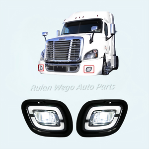 ไฟตัดหมอก LED คุณภาพสูง แสงสีขาว ฝาครอบสีขาว ชุดประกอบสำหรับรถบรรทุก Freightliner Cascadia ปี 2008-2017 - Product Image 5