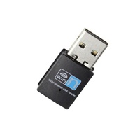 Adaptateur WiFi 11N 300M avec antenne externe, clé réseau sans fil USB2.0 pour ordinateur portable, logiciels et matériel informatiques