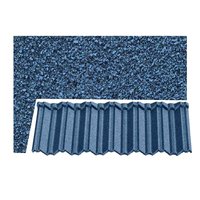 Tuile de toiture en métal revêtue de pierre, imperméable, résistante au vent, anti-UV, garantie à vie, tuile de toiture en acier Galvalume