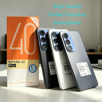 Smartphone Android débloqué Spark 40 Pro+ à bas prix, téléphone portable double SIM, version mondiale