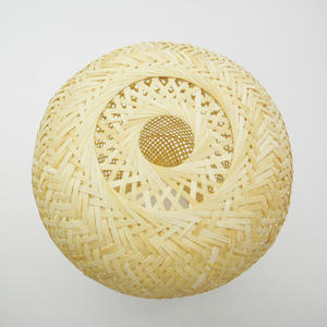 Wholesale Home Decor Rattan <strong>Lampshade</strong> Handmade Woven Bamboo Chandelier Light Cover <strong>Lampshade</strong> - Product Image 4