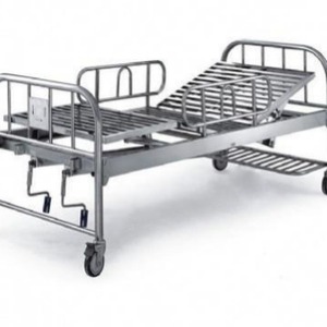 Cama de Hospital Manual Shilleva 2120x970x500mm con Barandilla para Pacientes Hospitalarios - Product Image 4