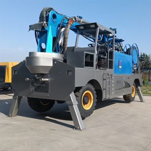 Equipo de Colocación de Concreto JIUHE, Pulverizador de Mortero, Camión de Pulverización de Concreto, Máquina Robótica de Concreto Lanzado Húmedo - Product Image 3