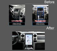 Écran Android Tesla Krando 14,5'' pour Ford Raptor F150 2009 - 2014 Lecteur multimédia Navigation GPS Autoradio CarPlay sans fil