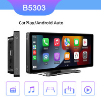 Écran tactile universel 10,26 pouces HD, appels Bluetooth, Carplay, Android, FM, caméra de recul, lecteur DVD MP5 pour voiture