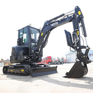 VOTE Spedizione Gratuita Escavatore 3,5 Tonnellate con Motore Kubota EPA, Mini Escavatore Agricolo da 1-2 Tonnellate, Prezzi Macchine - Product Image 3