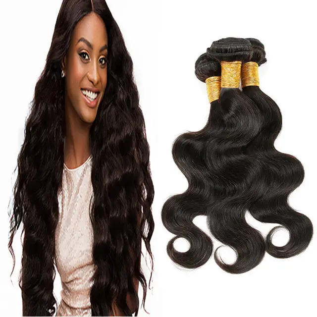 Cheap 100% Virgin Brazilian Cuticle Aligned Hair weave Bundle for Wholesale Body Wave Natural Real Human Hair Extension in China