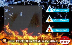 Chống cháy sàn mat, chống cháy dưới nướng mat, boong bảo vệ, firePAD, bảo vệ sàn bãi cỏ ngoài trời Patio từ than hồng - Product Image 5