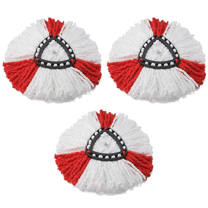 Repuesto de Cabezal de Mopa de Microfibra Leif <span class=keywords><strong>Heit</strong></span>, Accesorio de Mango Telescópico, Repuesto Giratorio, Productos de Limpieza Eficientes - Product Image 6