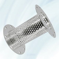 Tubes filtrants en acier inoxydable 201/304/316, simple ou double couche, paniers filtrants, tuyaux de filtration