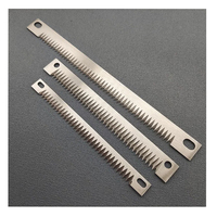Longue machine à sceller automatique lame couteau à dents Machine d'emballage couteau à dents sac alimentaire lame dentelée