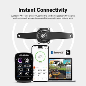 Medidor de Potencia para Bicicleta Coospo S10 Spider, Accesorios Inteligentes ANT, PowerMeter para <span class=keywords><strong>Easton</strong></span> 110BCD - Product Image 5