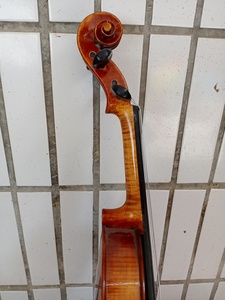 Haute qualité 406mm fait à la main alto table en épicéa européen dos en érable flammé beau son prix de gros Luthier expérimenté - Product Image 2