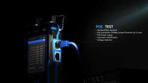 جهاز اختبار كابلات الشبكة المحلية Noyafa Nf-8508 مع مقياس الطاقة الضوئية وتتبع الأسلاك مع وظيفة اختبار كابلات الألياف البصرية VFL - Product Image 5