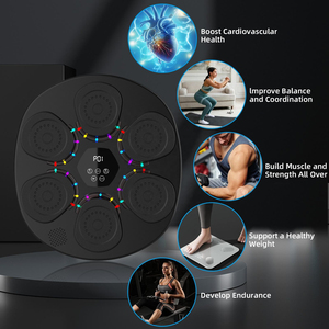 Nouvelle Machine de Boxe Musicale Intelligente Lumineuse – Cible Murale Électrique pour Entraînement de Frappe en Intérieur et Dispositif Anti-Stress pour Adultes - Product Image 3