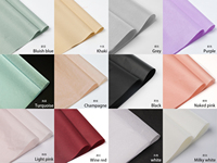 Papier de soie d'emballage couleur champagne rose nude pour vêtements