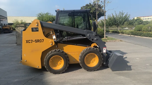 Peralatan Penyapu Salju XC7-SR08 XC750K Wheel Mini <span class=keywords><strong>Skid</strong></span> Steer <span class=keywords><strong>Loader</strong></span> dengan Bajak Salju - Product Image 2