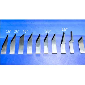 WaveTopSign 10 Stück RZCUT 01-39 Wolfram-Stahlklinge Vibrationsmesser Schneidklinge für CNC-Vibrationsmesser Schneidmaschine geeignet