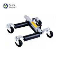 Chariot de positionnement robuste 1500 LBS pour roues de voiture, idéal pour l'atelier, l'ajustement de véhicules et le service de stationnement