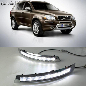 1 Par de Luces de Circulación Diurna DRL, Luces de Conducción Diurna, Luces de Giro para <span class=keywords><strong>VOLVO</strong></span> <span class=keywords><strong>XC90</strong></span> 2007 2008 2009 2010 2011 2012 <span class=keywords><strong>2013</strong></span> - Product Image 1