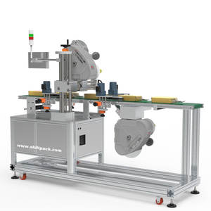 Applicateur d'étiquettes automatique SKILT pour boîtes de noix, étiqueteuse double face avec impression en ligne, machine d'étiquetage autonome - Product Image 6