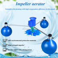 Type de turbine solaire oxygène étang à poissons pompe flottante aérateur de pisciculture aérateur de surface pour pisciculture
