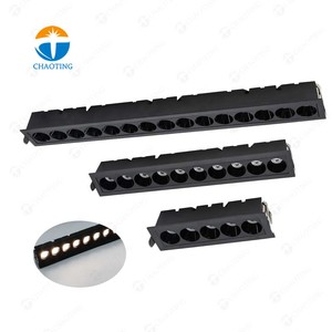 Illuminazione a Griglia LED Lineare di Alta Qualità per Interni, Faretto Lineare Incassato, Downlight LED, Faretto COB Lineare a Griglia - Product Image 2