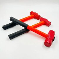 Marteau octogonal en acier au carbone de haute qualité avec poignée en PP résistant aux chocs, 2LB 3LB 4LB, personnalisable OEM/ODM, fabriqué en Chine