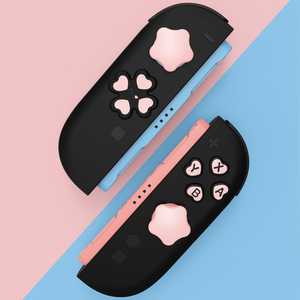 Silicone morbido D-pad croce pulsante pollice adesivo tappo adesivo per Nintendo Switch2 <span class=keywords><strong>Joy</strong></span>-<span class=keywords><strong>Con</strong></span> bottone ABXY accessori per gioco - Product Image 1