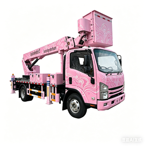 Camión con Plataforma de Trabajo Aérea Sinotruk HOWO, Elevador Hidráulico de Cangilones de Fábrica - Product Image 1
