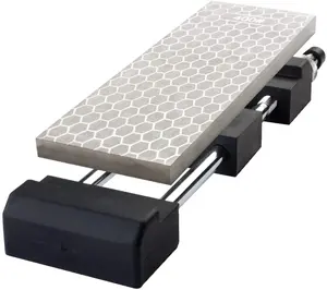 Fonte de fábrica 400/1000 # pedra de afiar diamante lateral dupla para afiar facas