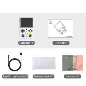 ANBERNIC <span class=keywords><strong>RG353V</strong></span> OS <span class=keywords><strong>Android</strong></span> 11 Linux 64 Bit Dual System Consola de juegos portátil Pantalla IPS de 3,5 pulgadas Reproductor de video Consolas de juegos - Product Image 2