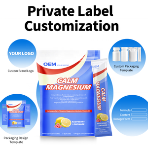 Suplementos de Glicinato de Magnesio OEM/ODM, Polvo Electrolítico, Suministro Estable para Vendedores de FBA, Cumplimiento de COA, Prueba de Terceros - Product Image 2