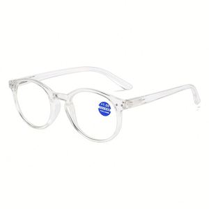 Gafas de Lectura Redondas Negras para Hombre y Mujer, con Bisagras de Resorte, Anti Luz Azul, Precio de Mayoreo - Product Image 5