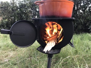 Portable Tent <b>Stove</b> High Quality Modern Design Freestanding Installation for Modern Camping - Product Image 4
