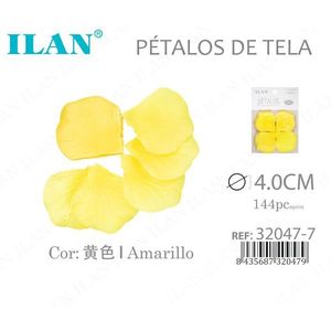 Petali in Tessuto Ilan 4.0Cm Gialli per Decorazione Casa - Product Image 1