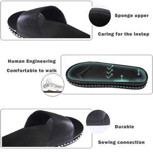 Pantoufles en fourrure personnalisées Diapositives floues Sandales à plateforme Sandales à bout ouvert Diapositives moelleuses Sandales à plumes Chaussures à enfiler en fourrure pour femmes - Product Image 4