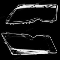 Nouveau couvercle de lentille de phare de voiture couvercle en verre de phare pour série 3 E46 318I 320I 325I 2002 2003 2004 2005 accessoires de voiture