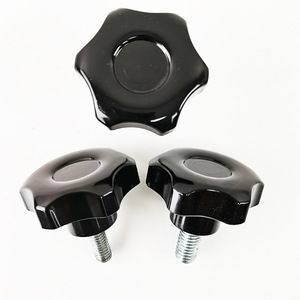 Black Bakelite Hexagonal Handle M10x63 M18x63 Cabinet Furniture Knob Geometric Shape KH-485 - Product Image 3