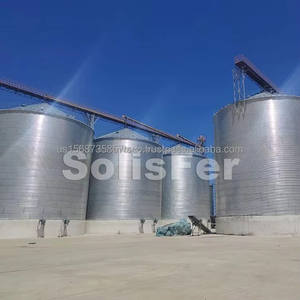 Silo en acier à fond plat de 4000 tonnes pour le stockage du maïs - Product Image 5