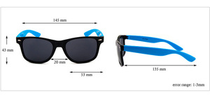 Gafas de Sol Cuadradas Promocionales Personalizadas para Hombre y Mujer, Monturas y Lentes de PC, Protección UV400, Visión Nocturna, Montura Completa, Pedidos al por Mayor - Product Image 3