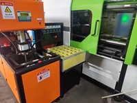 Nouvelle arrivée 5L une cavité PET PC cruche d'eau froide machine de moulage par soufflage four de mode en nid d'abeille
