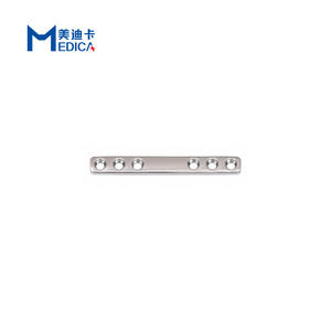 Baja tahan karat implan ortopedi pelat lurus 1.5mm (tebal) garansi 1 tahun bersertifikat <span class=keywords><strong>CE</strong></span> untuk rumah sakit hewan - Product Image 5