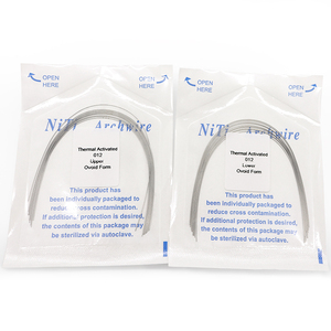 Nha Khoa Chỉnh Nha Archwires Ovoid Hình Chữ Nhật Hình Vuông Hyperelastic Nickel Titanium Ni-ti Preformed Arch Dây - Product Image 4
