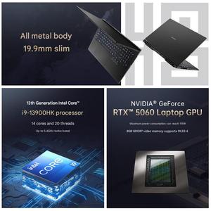 Ordinateur portable de jeu NEUF COLORFUL EVOL X16 I9-13900HK RTX5060/5070 16 Go 1 To Windows 11 180 Hz GDDR7 Clavier rétroéclairé RGB anglais - Product Image 3