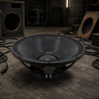 Haut-parleur de sonorisation professionnel PL Series 15'' 18'' 8 Ohm 2400W 3000W Subwoofer