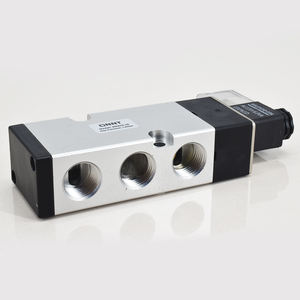 1/4'' <span class=keywords><strong>3</strong></span>/8'' 1/2'' 4M Größen AC220V DC24V AC110V DC12V Airtac Elektrisches Durchfluss 5/2 Namur Pneumatisches Magnetventil - Product Image 3