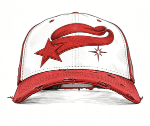 Cappellino da Baseball Trucker Unisex per Adulti di Alta Qualità, Stile Sportivo, in Tessuto Dobby Mara, con Logo Ricamato, Visiera Curva Effetto Invecchiato, a 5 Pannelli - Product Image 1