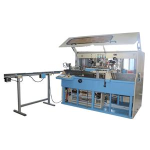Machine de marquage à chaud automatique haute vitesse pour tubes de conteneurs, presse à chaud pour composants de moteur et engrenages de vêtements en plastique - Product Image 1